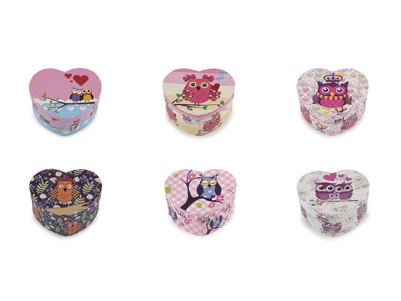Cutie cadou inimă 11,5x10 cm - Mov închis (6 Bucăți) Cutie cadou inimă 11,5x10 cm - Mov închis (6 Bucăți)
