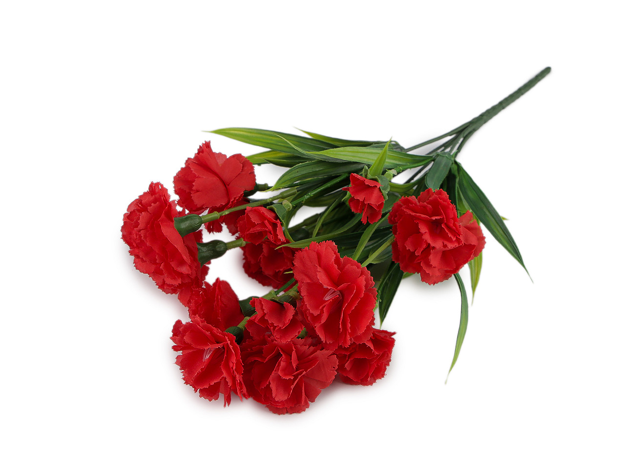 Buchet artificial de mini garoafe - Crem deschis (1 Bucată)