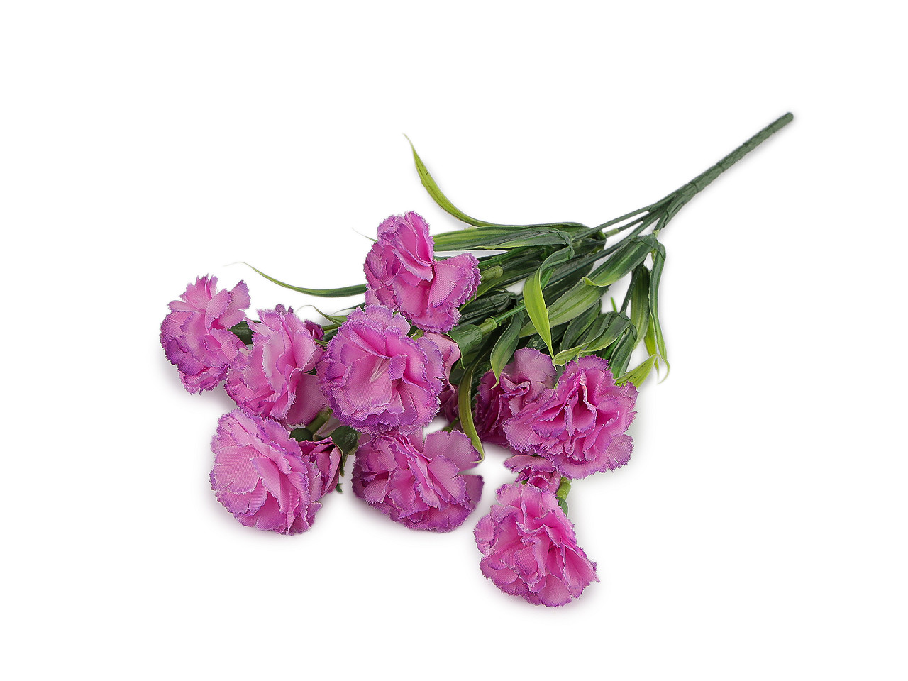 Buchet artificial de mini garoafe - Crem deschis (1 Bucată)