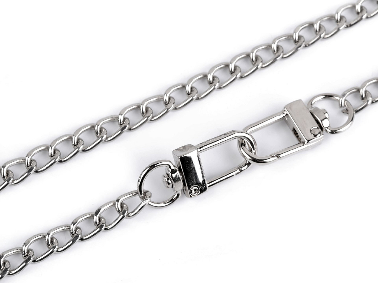 Lanț pentru geantă cu carabină, lungime 125 cm - Auriu (1 Bucată)